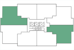 Building Map, 2 Bedroom, Plan B