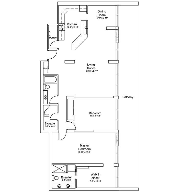Penthouse Suite, Plan A